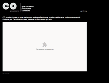 Tablet Screenshot of coproducciones.net